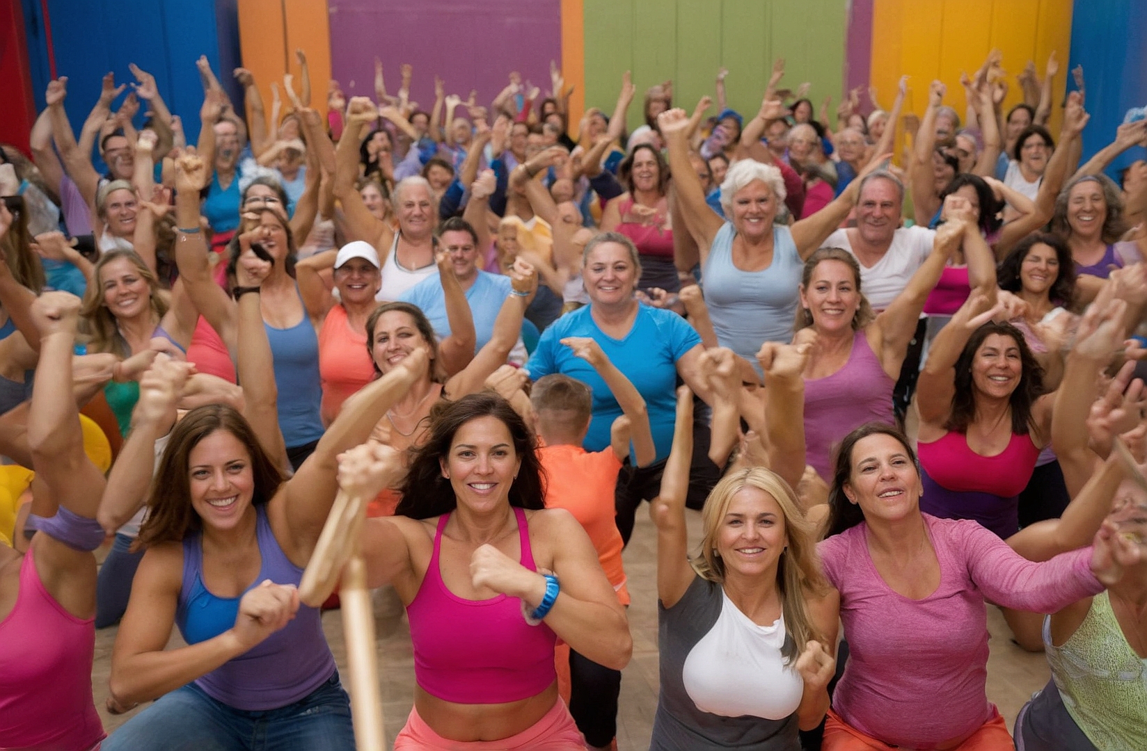 Transformación divertida de salud y bienestar
